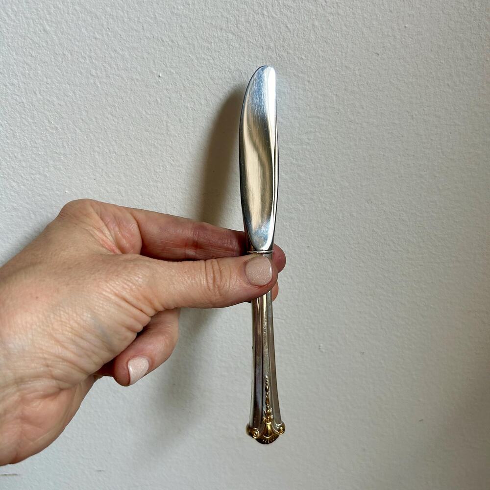 Vintage S Kirk & Son Sterling Bread Knife | Silver Bread Knife | 925 Silverware